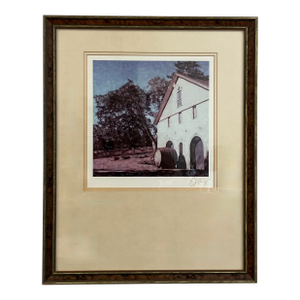 Ernesto Rodríguez Hand-Colored Photograph – French Oak Barrel, Signed