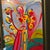 Pink Peter Max "Angel With Heart" Serigraph Numbered and Signed For Sale - Image 8 of 11