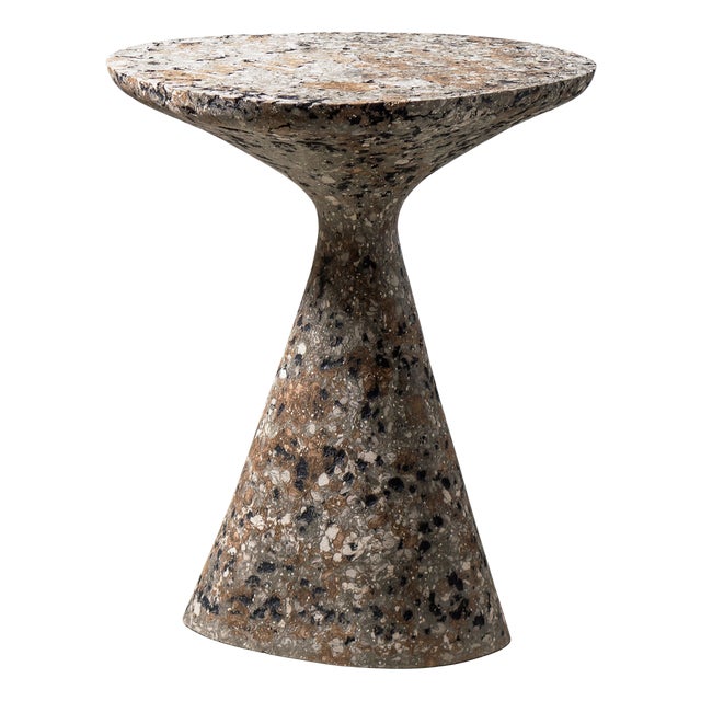 Sculptural Live Edge Bedside Table or Accent Table by Donatas For Sale