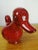 Mid-Century Red Glazed Duck Pot For Sale - Image 5 of 11
