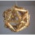 Absolutely charming and One-of-a-kind ceiling light in form of a polyhedron decorated with several reptiles and...