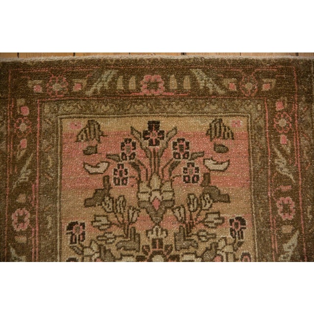 Vintage Distressed Bibikabad Rug Runner - 2'9" x 10'3" For Sale In New York - Image 6 of 11