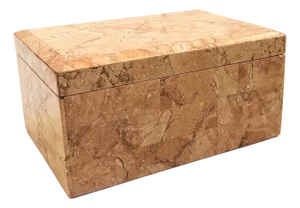 Tessellated Pink Stone Box