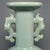 Chinese Mid-20th Century Chinese Longquan Pale Celadon Vase With Applied Fish-Shaped Handles For Sale - Image 3 of 7