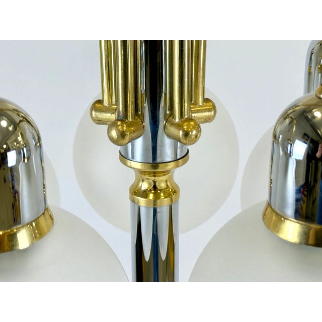 Mid-Century Modern Dome Floor Lamp from Wortmann & Filz, 1980s For Sale - Image 3 of 10