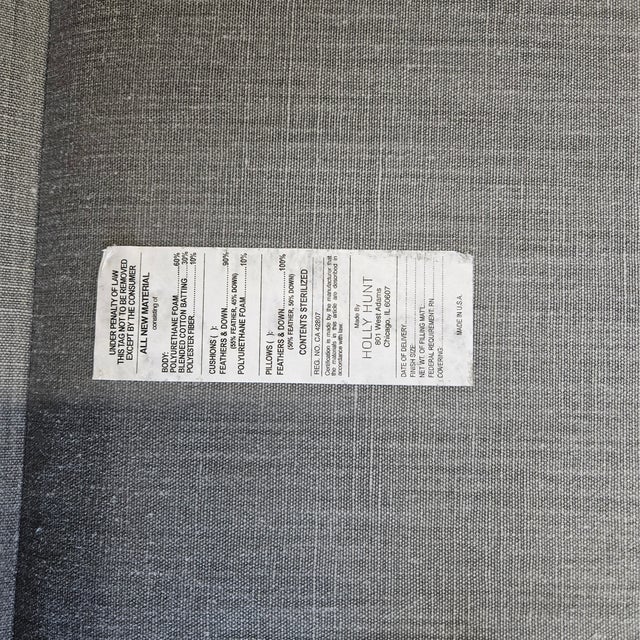 Elegant Holly Hunt Jupiter Chaise / Daybed For Sale - Image 12 of 12