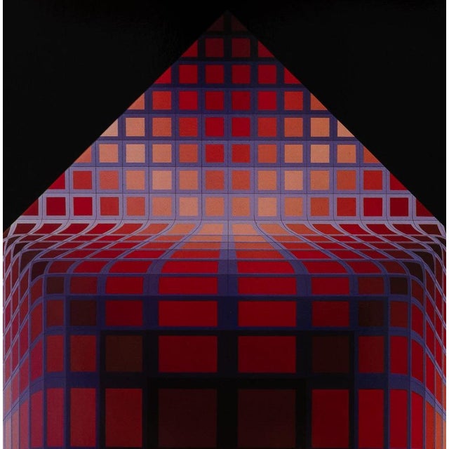 Victor Vasarely, DELL 2, Etching For Sale - Image 3 of 6