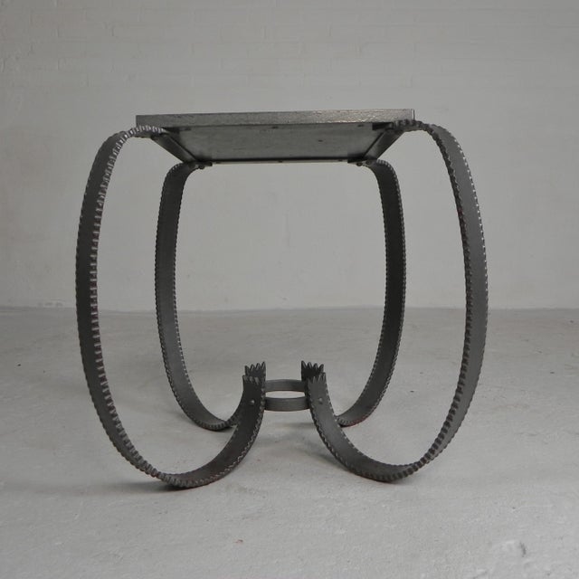 Mid-Century Modern Brutalist Coffee Table with 36 Tiles, 1950s For Sale - Image 3 of 17