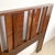 Vintage Mid-Century Modern Walnut Queen Headboard With Architectural Slat Design For Sale In Philadelphia - Image 6 of 15