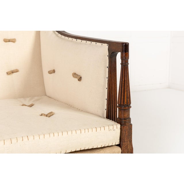 Antique English Regency Mahogany Sofa, 1800s For Sale - Image 6 of 12