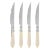 VIETRI Aladdin Brilliant Ivory Steak Knives - Set of 4 For Sale
