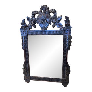 French Carved Mirror For Sale