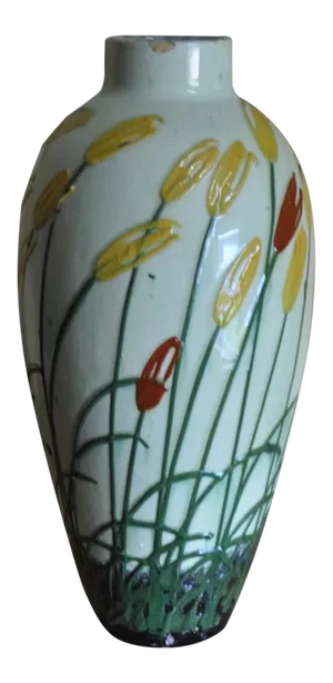 Max Lauger Art Deco Vase for Tonworke Kandern
