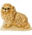 Copper Vintage Pekingese Dog Life Size on a Pillow Hollywood Regency Style For Sale - Image 8 of 11