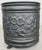 Vintage French Floral Painted Brass Jardiniere For Sale - Image 5 of 18