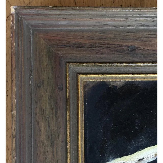 Adolfo Carducci, Promenade à la fête foraine, Oil on Wood, Framed For Sale - Image 6 of 9