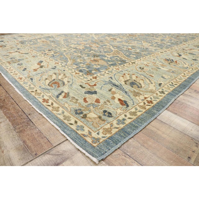 Persian Sultanabad Rug - 09'03 X 12'03 For Sale In Dallas - Image 6 of 10