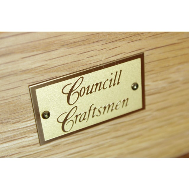 Councill Craftsman Mahogany Inlaid Dresser For Sale - Image 14 of 14