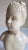 Alexander Backer Vintage Alexander Backer Chalkware Young Girl Bust Statue For Sale - Image 4 of 9