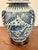Large Porcelain Jar Lamp Blue & White Glaze. For Sale In Atlanta - Image 6 of 7