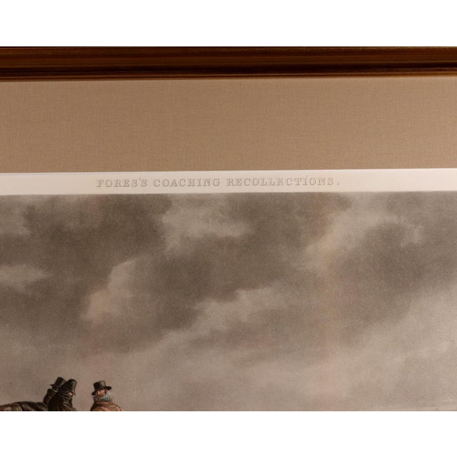 Paint ‘Waking Up’: Fore’s Coaching Recollections — A Very Large Hand-Coloured Aquatint, After Charles Cooper Henderson For Sale - Image 7 of 12