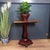 Wood English Console Table in Mahogany For Sale - Image 7 of 10