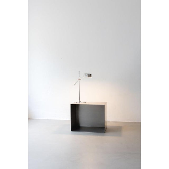 Sonar Cube Multifunction Furniture in Brushed Stainless Steel by Form & Eisen For Sale - Image 13 of 18