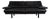Alanda 3-Seater Sofa in Black Leather by Paolo Piva for B&b Italia / C&b Italia For Sale
