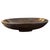 A beautiful oval bowl is hand carved from a single piece of Merbau wood. Circa 1950 One of a kind bowl sourced in the...
