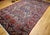 Vintage Oversized Persian Bakhtiari Rug, Hand-Knotted Wool, Vase Panel Pattern, Red & Ivory, 11x17 For Sale In Chicago - Image 6 of 17