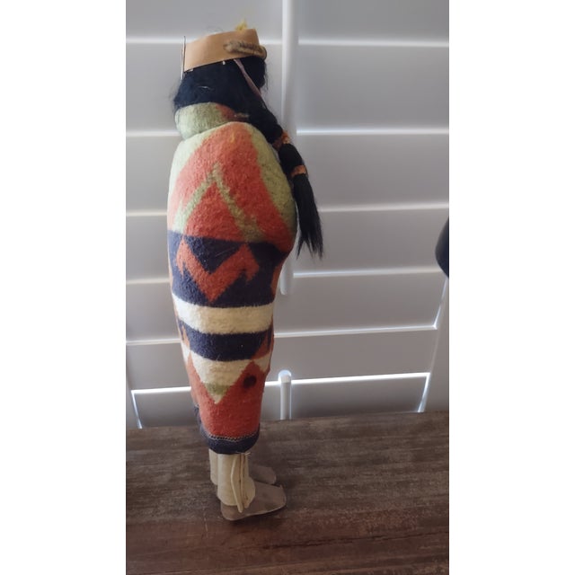 Here is a Large Bully Good Skookum Indian Doll form the Hopi Reservation in New Mexico Circa 1956. It has the traditional...
