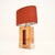 Postmodern Large Burr Walnut and Chrome Table Lamp attributed to Oitoemponto, 2001 For Sale - Image 3 of 9