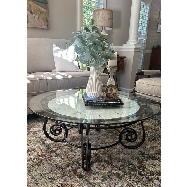 Howard Miller Howard Miller Ravenna Clock Table For Sale - Image 4 of 5