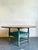 Vintage Boho Primitive Plank Farm Dining Table For Sale - Image 10 of 10