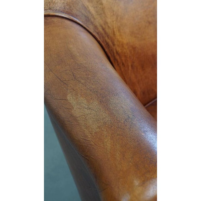 Sheepskin Club Chair For Sale - Image 14 of 16
