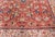 1910s Antique Persian Sultanabad Floral Red Blue Handmade Wool Rug For Sale - Image 5 of 6