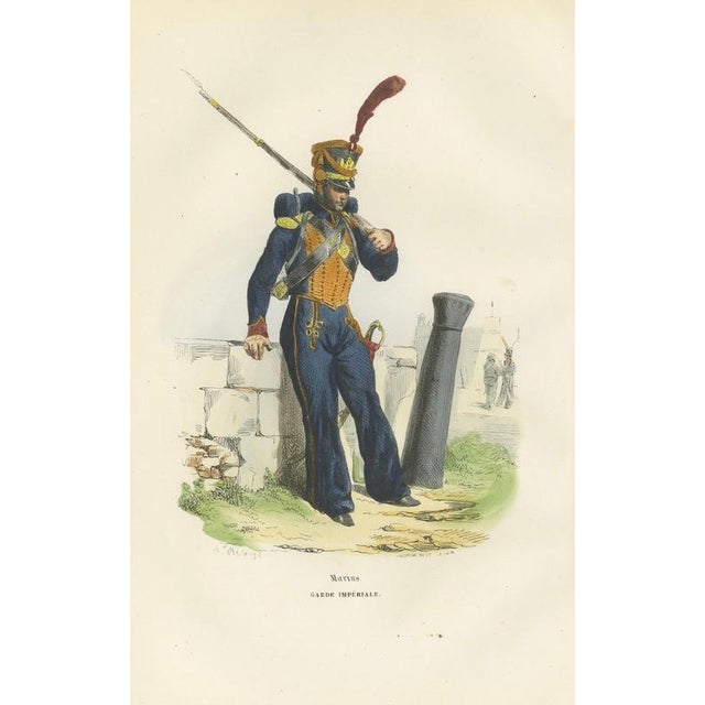 Mid 19th Century After Horace Vernet, Napoleonic Marines, 1843, Paper For Sale - Image 5 of 10