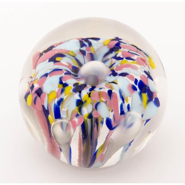 Collection of Six French, Scottish, and Murano Glass Paperweights For Sale In New York - Image 6 of 13
