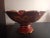 1970s Raymond Waites Toyo Ceramic Hand Painted Pedestal Decorative Bowl For Sale - Image 4 of 6