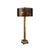 Bronze Artemis Crystal Lamp For Sale - Image 8 of 8