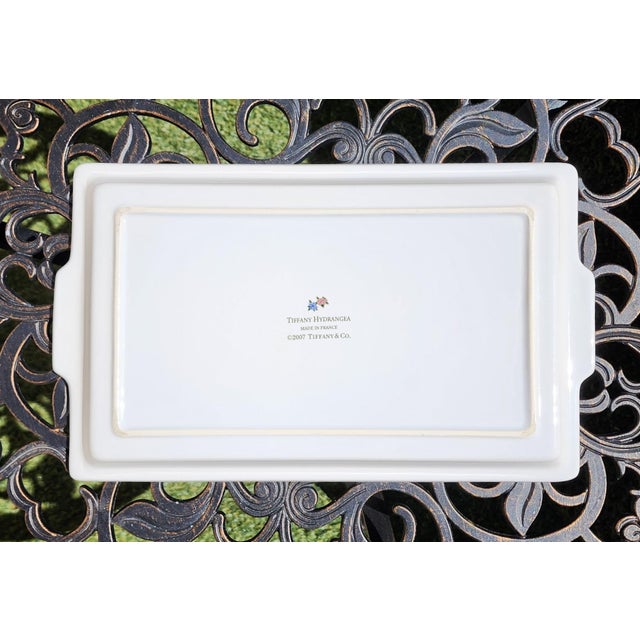2000s Tiffany & Co. Hydrangea Serving Platter For Sale - Image 9 of 9