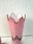 Antique Bohemian Art Nouveau Pink Art Glass Vases c.1900, a Pair For Sale In West Palm - Image 6 of 7
