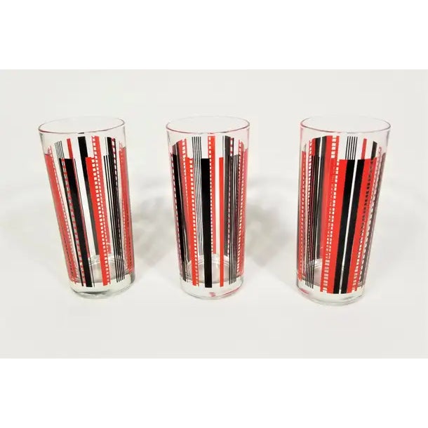 Italian Mid Century 1950s Glassware Barware Made in Italy For Sale - Image 4 of 15