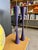 Mid-Century Modern Rare 1960 Verner Panton Vip-302-1 Candlesticks Svend Andersen Denmark Purple Reversible Wood Pair For Sale - Image 3 of 15
