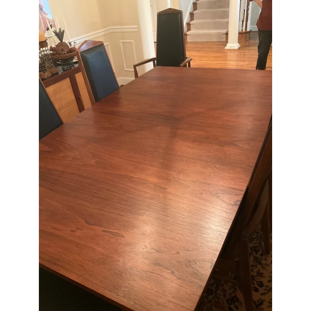 Mid-Century Modern 1960s Mid-Century Modern Walnut Dining Table Attributed to Founders (Jack Cartwright) For Sale - Image 3 of 8