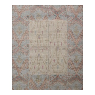Rug & Kilim’s Oversized Mira Rug in Sky Blue, 14x20 For Sale