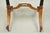 Vintage Weiman Heiroom French Empire Regency Style Black Leather Top Side Table For Sale In Philadelphia - Image 6 of 17