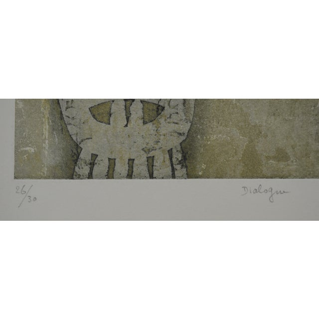 Shoichi Hasegawa Original Etching Signed & Numbered For Sale - Image 4 of 6
