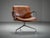 FK84 Desk Chair in Cognac Leather attributed to Fabricius and Kastholm for Kill International, Denmark, 1960s For Sale - Image 3 of 12