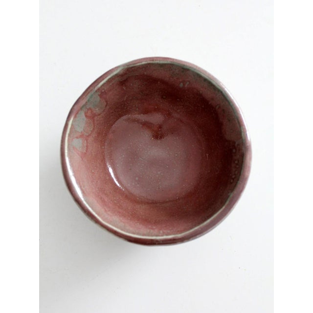 Vintage Handmade Studio Pottery Bowl For Sale - Image 6 of 13